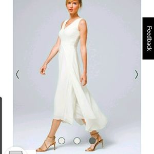 NWT White House Black Market Overlay jumpsuit